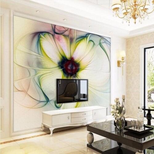 Beibehang wallpaper for walls mural wallpaper abstract floral wallpaper living room bed beautiful flowers backdrop wallpaper