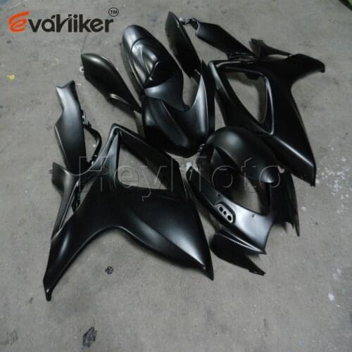 Motorcycle fairing for GSXR600750 2006 2007 K6 GSXR600 06 07 black ABS plastic motor panels kit H3