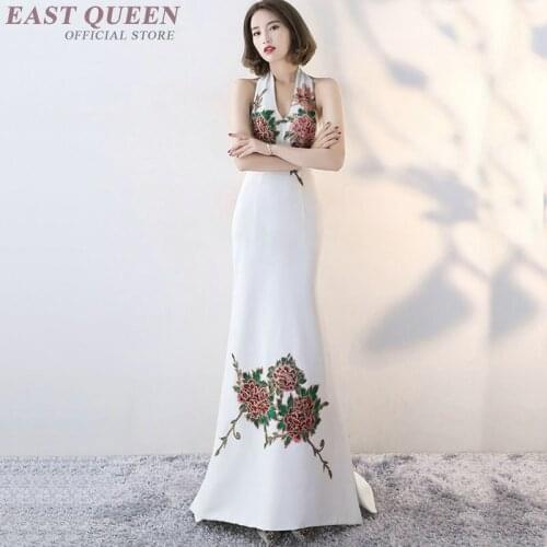 Modern qipao cheongsam ao dai qi pao women casual sundress chinese traditional dress AA3147 Y