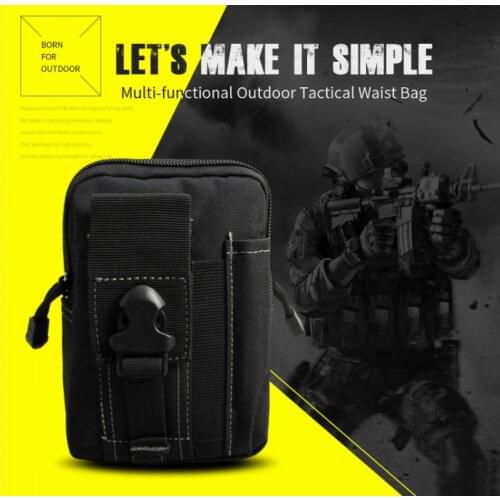 NEW Tactical Waist Bag Camouflage Molle Pouch Belt Military Fanny Pack Outdoor Pouches Phone Case Pocket Hunting Waist Bags