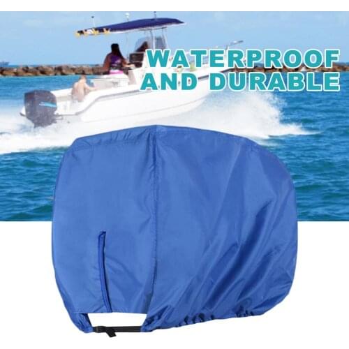 Outboard Motor Protective Cover Waterproof Motor Hood Cover For Outboard Ship Motor Engine Protection Device Dustproof Protect C