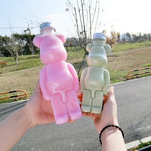 10pcs 400ML 700ML transparent PET plastic disposable party cup cold drink milk tea ice coffee juice packaging cups with lids