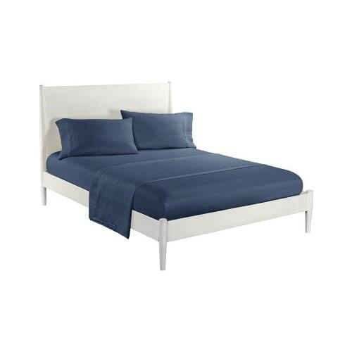 3/4Pcs Solid Bedding Set Comfortable Bedclothes 12 Colors Bed Linens Flat Sheet Fitted Sheet Pillowcase Full Twin King Bed Cover