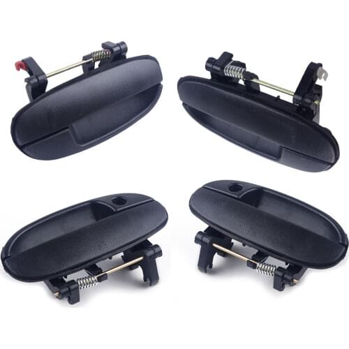 Beler Black Car Exterior Outside Door Handle Fit for Daewoo Lanos 1998 1999 2000 2001 2002 96226249 96226329 96226250 96226330