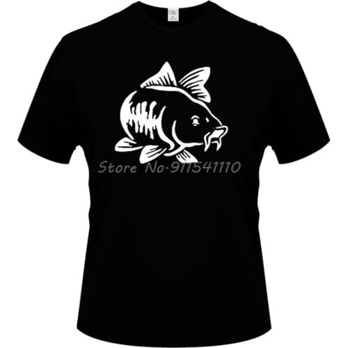 Carp Fish T-shirt Fishings Ruined My Life Summer Cool MenS Short Sleeve T-shirt Casual Men Cotton Tees Harajuku Streetwear