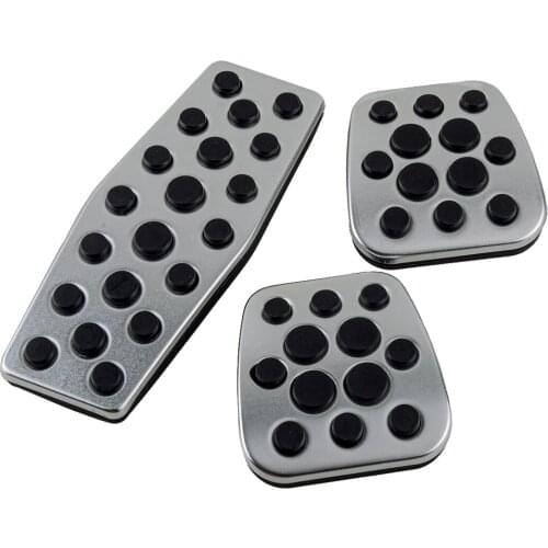 1 Set Car MT Accelerator Brake Clutch Pedal Pad Fit For Opel Vauxhall Insignia 2011 2012 2013 2014 2015
