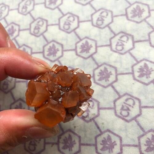 Natural neroli crystal cluster mineral specimen