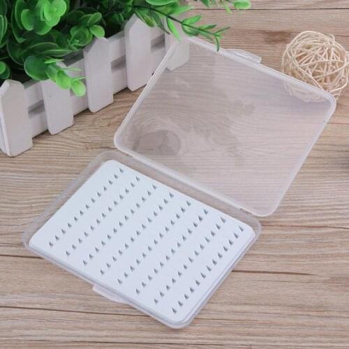 Waterproof Fly Fishing Box Double Side Clear Slit Foam Fishing Tackle Storage Case Box Accessories for Lure Baits Hooks de pesca