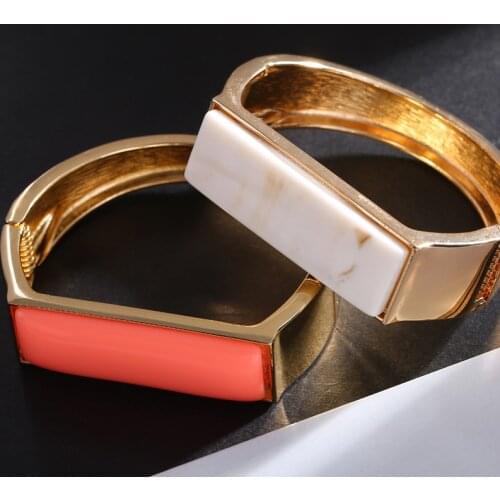 Top Quality Luxurious Gold Personality Exaggerate Punk Bracelets Bangles For Women 2020 Fashion Jewelry