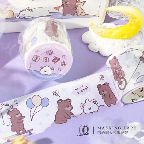 10pcs/1lot Decorative Adhesive Tapes Ode to Joy Series Decorative Scrapbooking DIY Paper Japanese Stickers