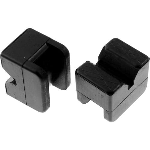 2Pcs Car Rubber Jacks Stand Pads Pinch Weld Side Lifting Disk Floor Jack Pad Adapters Mat Frame Bracket Rail Adapter Car Jacks