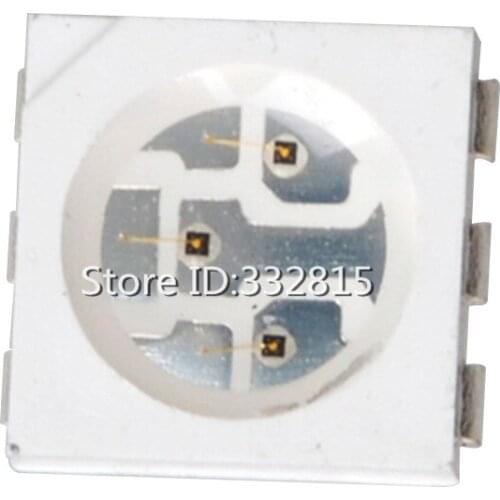 50PCS 5050 850nm SMD-6 6pin infrared lamp IR LED 1.4-1.5V 150mA Light beads lamp Free shipping