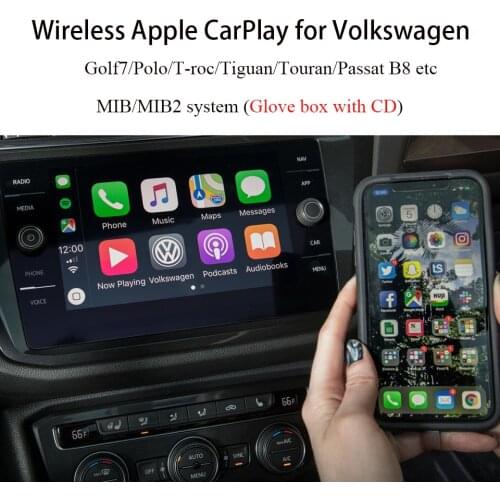 WIFI Wireless Apple CarPlay Activation Box Module For Volkswagen VW Passat B8 2015 2016 2017 2018 2019 IOS Android Auto Phone
