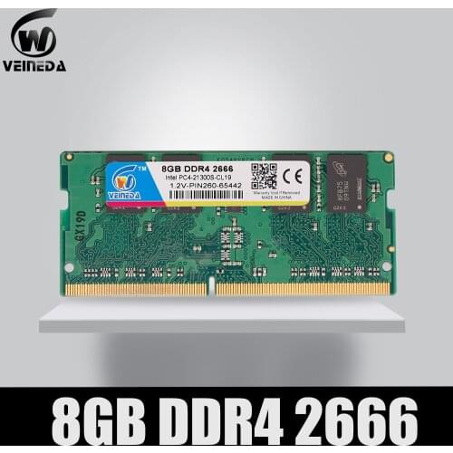DDR4 laptop memory 4GB 8GB 2666MHZ 2400MHZ PC4-17000 SO-DIMM Memory RAM CL 17 1.2V