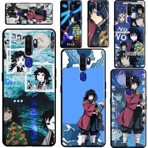 Giyu Tomioka Demon Slayer Phone Case For OPPO A5 A9 A31 A53 2020 A52 A72 A15 A83 A91 A1K A5S Reno2 Z Find X2 X3 Pro