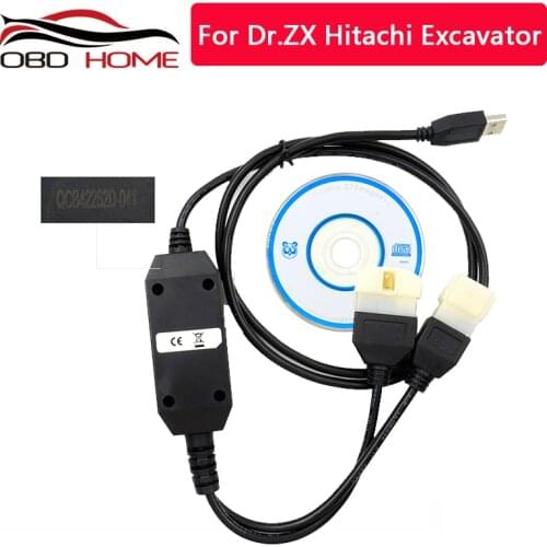 Promotion For Dr.ZX Hitachi Excavator OBD2 Diagnostic Tool Clear the fault code with software V2011A version