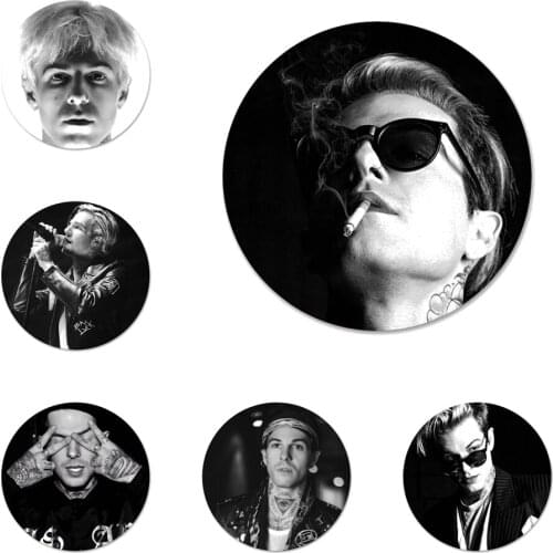 Jesse Rutherford Icons Pins Badge Decoration Brooches Metal Badges For Clothes Backpack Decoration 58mm