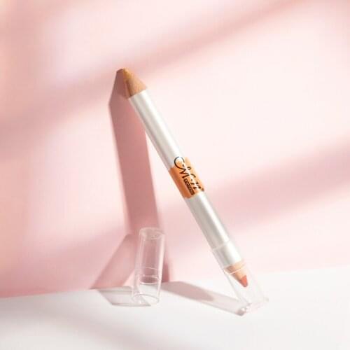Menow Concealer Pen Makeup Wooden Handle Soft Face Cream Waterproof Contour Beige Brighten Pen Color Natural Cosmetics TSLM1