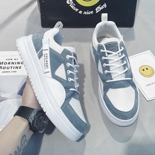 Love Myun Men's White Sneakers