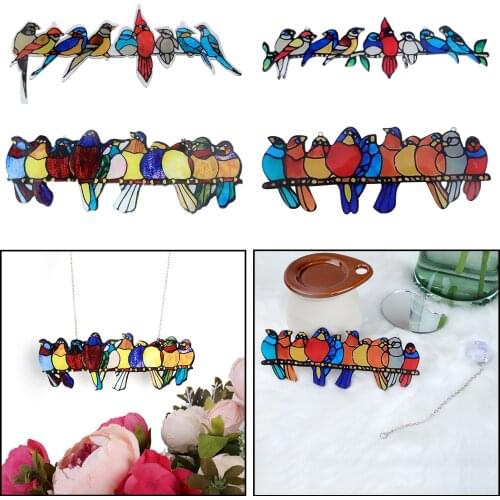 Cartoon Birds Kids Ornaments Gift Wall Hanging Pendant Cafe Hotel Decoration