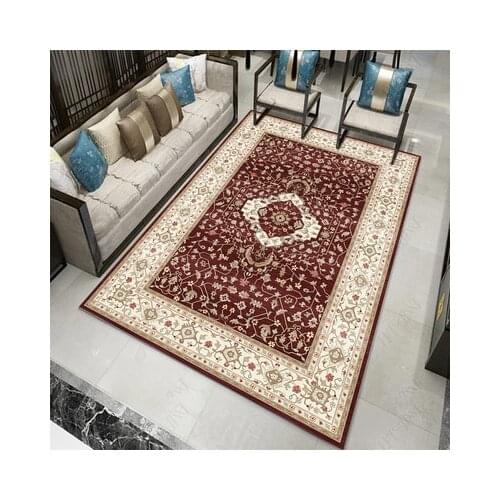 New Chinese carpet living room carpet large area bedroom bedside blanket tea table modern simple Korean floor mat