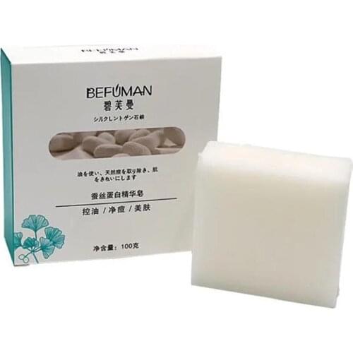 100g Goat Milk Soap Whitening Oil Control Bathing Cleansing Soap Mites Removal Handmade Soap Skin Care