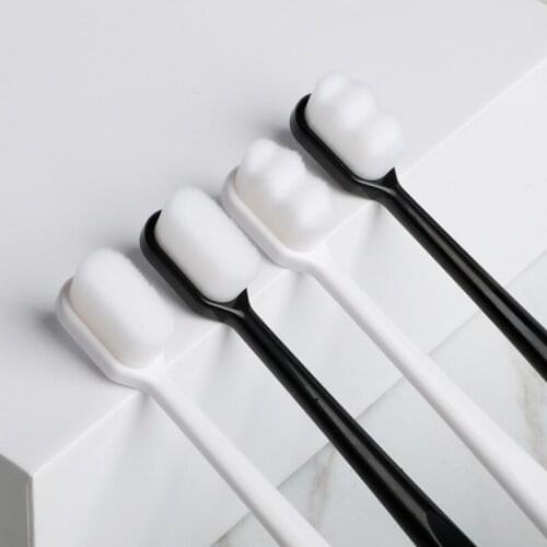 1PCS Travel Portable Tooth Brush Million Toothbrush Ultra-fine Soft Fiber Toothbrush Super Soft Toothbrush Oral Care Tools