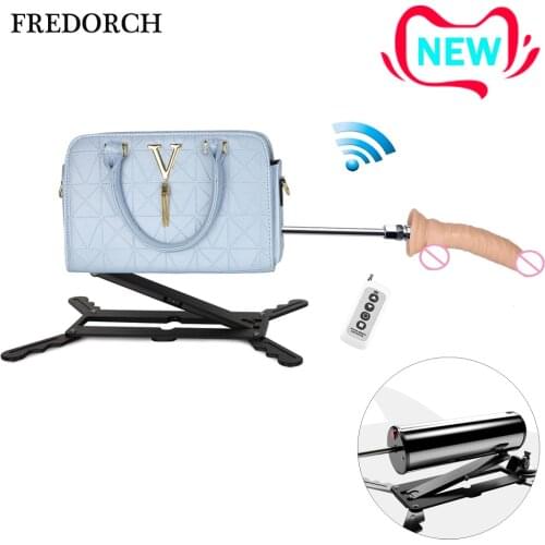 FREDORCH Premium Sex Machine,Wireless-Controlled Love Machine with Dildo