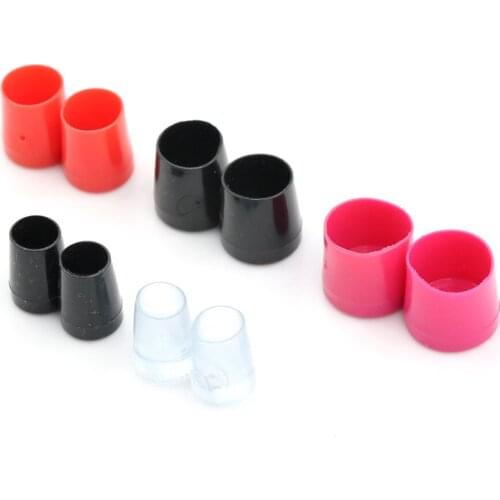 1 Pair Latin Dance Shoes Transparent Shoe Covers Cap Shoe Care Hard Wearing High Heeler Wedding Heel Protectors Stoppers 4Sizes