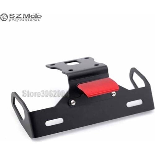 License Plate Holder frame LED Light For KAWASAKI Z125 2015-2018 Motorcycle Tail Tidy Fender Eliminator Registratio Motor Parts