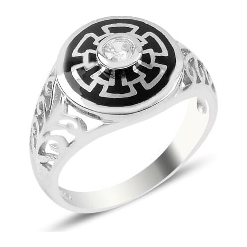 Silver 925 Sterling Zircon Stone Ring