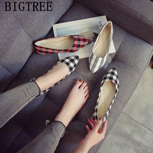 Korean Shoes Pointed Toe Flats Fashion Womens Flat Casual Shoes Brand Shoes Women Zapatos Elegantes De Mujer Scarpe Donna Обувь