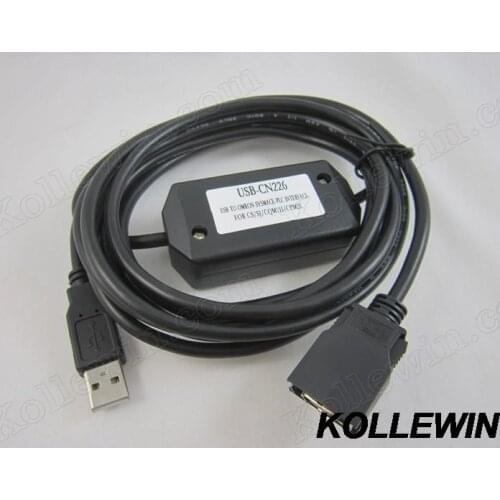 USB-CN226 USB programming adapter for CS/CJ,CQM1H,CPM2C series PLC USBCN226 support win7/win8/W10 with free CX-ONE V4.03 CXONE
