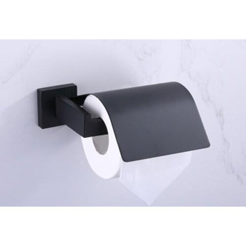 Waterproof Wall Mounted Toilet Paper Holder Bathroom Toilet Roll Holder Towel Ring Rack Bathroom Accessories 304 Stainless Steel