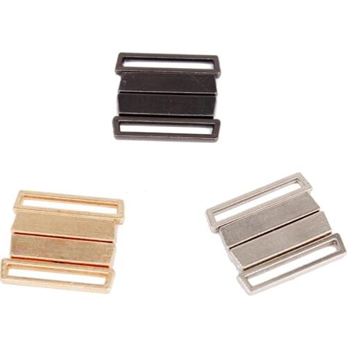 50set Metal Tape Closure Closure Waist Extender Hooks & Eyes Clasps Sewing Garment for Clothes Bra Swimsuit 25*27mm NK283