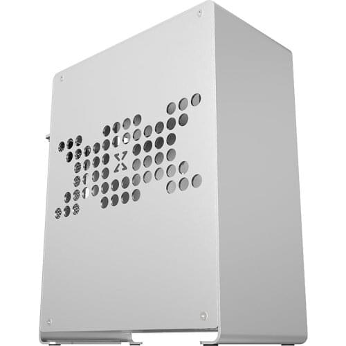 A1 aluminum HTPC small A4 Mini itx case Flex / 1U power short card portable backpack