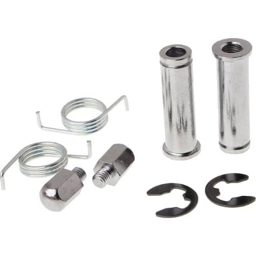 Motorcycle Aluminum Front Footrests For YAMAHA YZF R1 R6 R6S1998-2012 2003-2008 metal retaining rods two Footrests springs