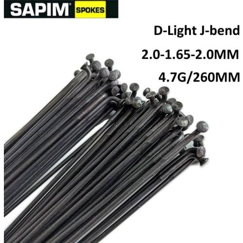 Sapim D-light Spoke Mountain bike BMX Spoke 1.65MM Three draws Reduce Bicycle spoke Road bike