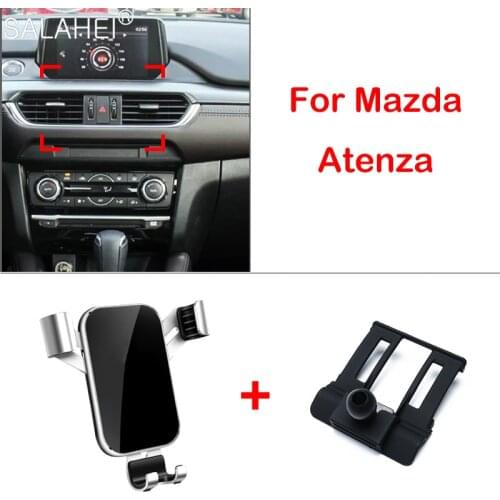 Cool Car Mobile Phone Holder for Mazda 6 Atenza Mazda6 GJ1 2013 2014 2015 2016 2017 Telephone Bracket Accessories for Smartphone