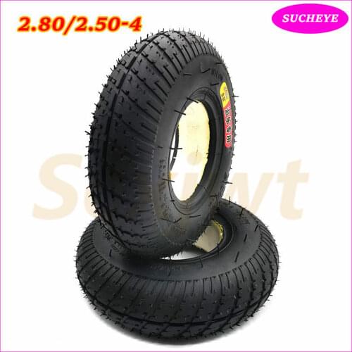 9 Inch 2.80/2.50-4 Tire Solid Wheel for Electric Scooter Trolley Trailer and Wheelchai Hand Truck Utility Cart