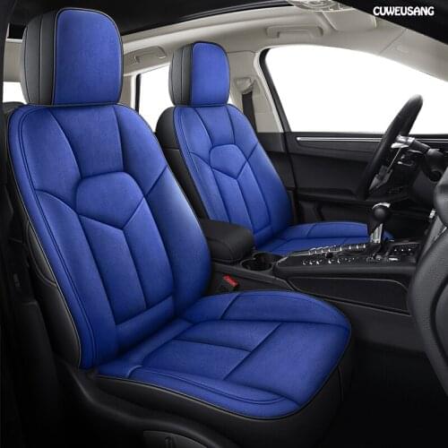 CUWEUSANG Custom Leather car seat cover For Trumpchi GA6 GA3 GS5 GA8 GS8 GA5 GS4 GS7 GS3 GM8 GA4 GM6 Automobiles Seat Covers