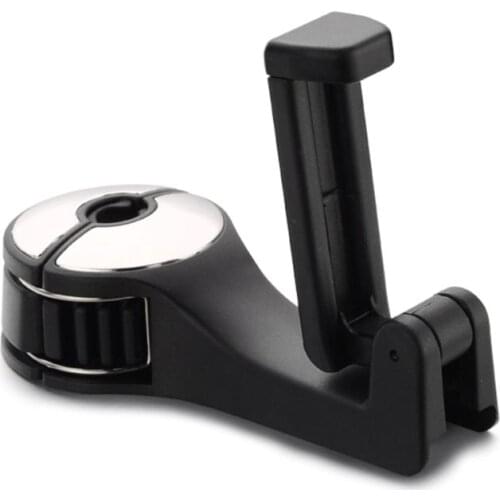 Multi-Function Car Back Seat Hanging Hook Car Storage Hook Mobile Phone Rear Seat Phone Bracket Holder Stand