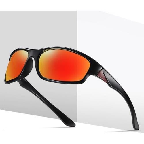 LUOMON Designer Polarized Sunglasses Mens Cycling Shades Male Classic Sports Sun Glasses LM3329