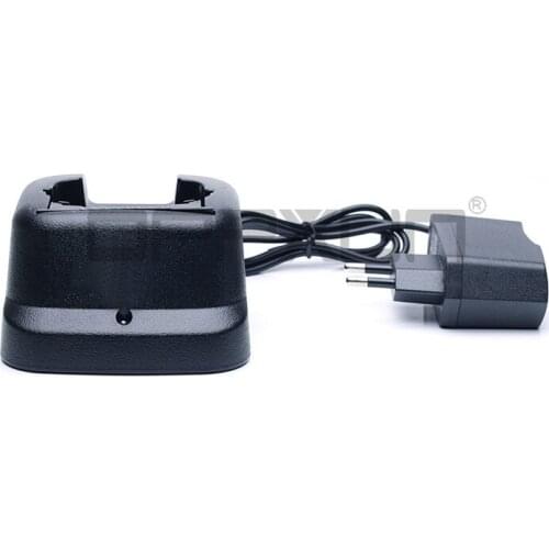 OPPXUN 110V-240V BC-137 Ni Desktop Base Tray Charger for ICOM IC A6 A24 V8 V82 U82 F3GT F4GT F30GT F40GT F21S F21G F4GS F11