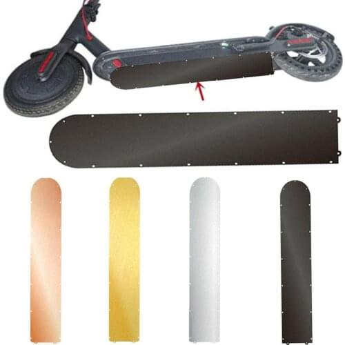 Electric Scooter Bottom Battery Cover For Xiaomi Mijia M365 365 pro Scooter Plate Guard Anti-Skid Plate Stainless Steel Scooter
