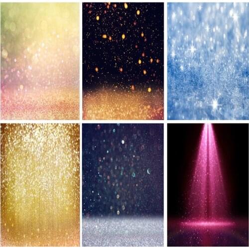SHENGYONGBAO Vinyl Bokeh Photography Backdrops Glitter Light Spot Photo Background Studio Photocalls Props 21318 GBT-77