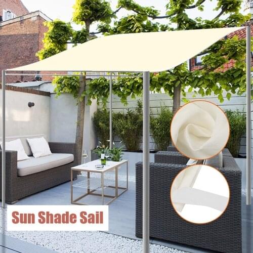 Sunshade Tent Outdoor Waterproof Roof Top Cover With Hook and Loop Portable Easy to Install Hogard