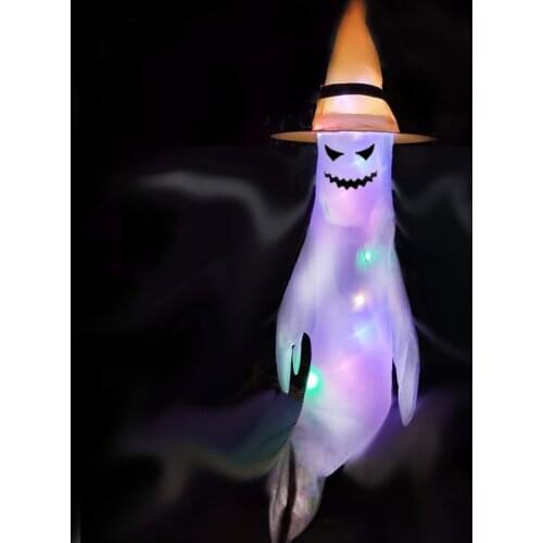 Glow Scary Ghost Horror Spirit Halloween DIY Decorations Jokes Home Garden Festive Party Supplies Scuishies Prank Toys Easter