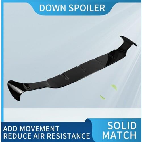 Fiberglass Rear Lip Rear Diffuser for Mercedes-Benz CLA C118 bottom plate rear bumper under chin spoiler body kit