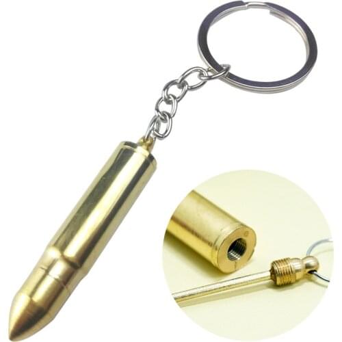 1/2/10 PCs Portable Bullet Keychain Shape Earpick Ear Pick Spoon Keychain Couple Lovers Keyring Unisex Home Storage Wholesale